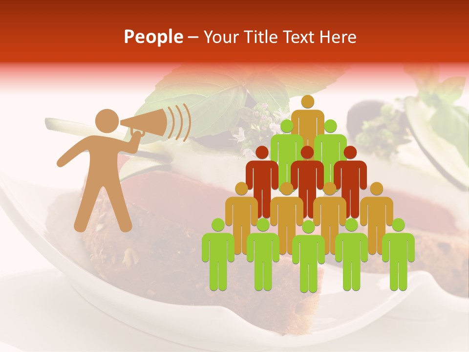 Light Cuisine Hardy Creative PowerPoint Template