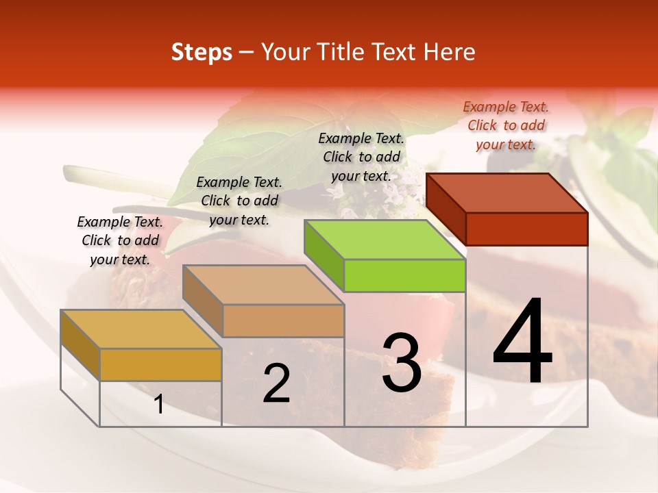 Light Cuisine Hardy Creative PowerPoint Template