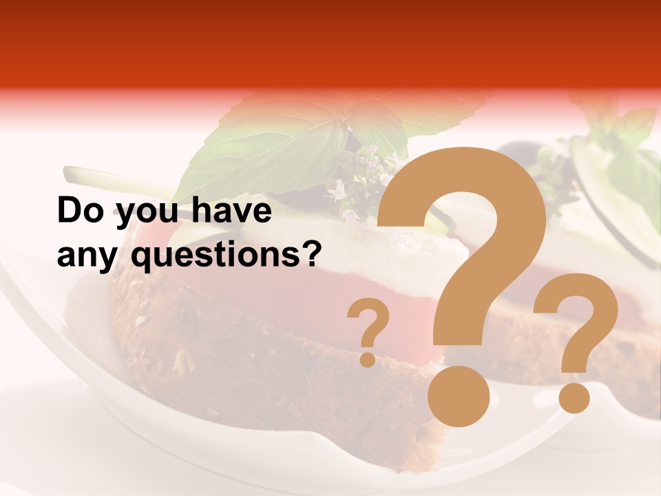 Light Cuisine Hardy Creative PowerPoint Template