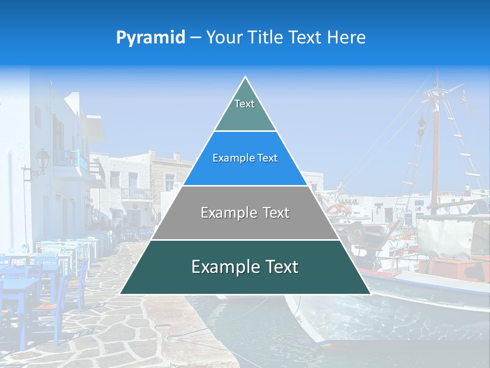 Sun Vacation Greece PowerPoint Template