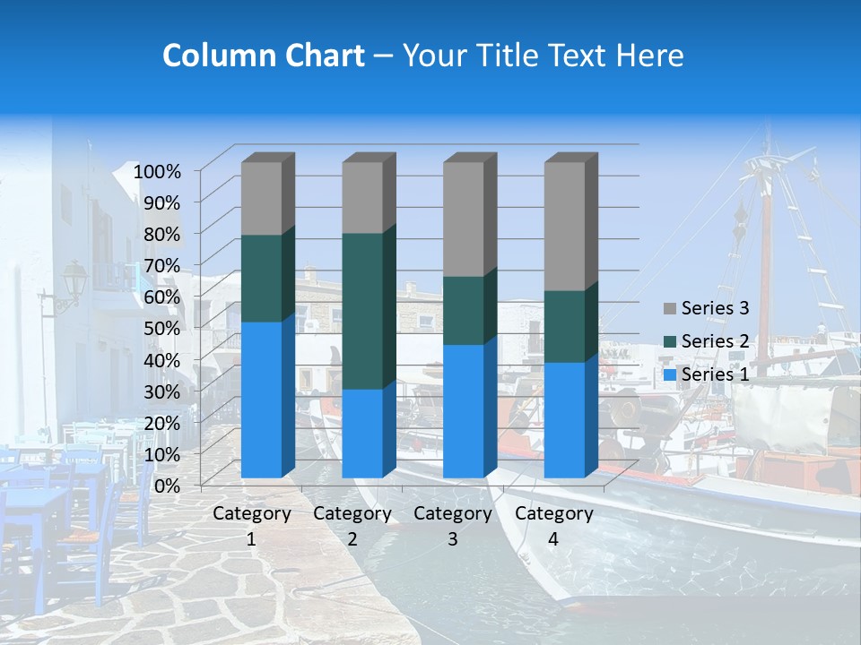 Sun Vacation Greece PowerPoint Template