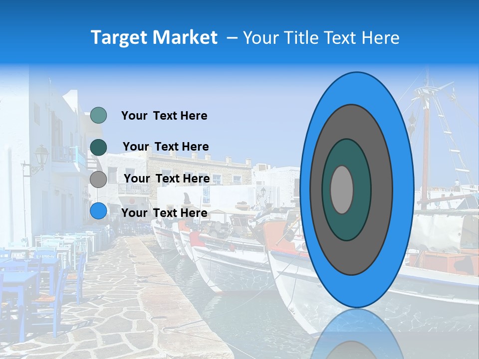 Sun Vacation Greece PowerPoint Template