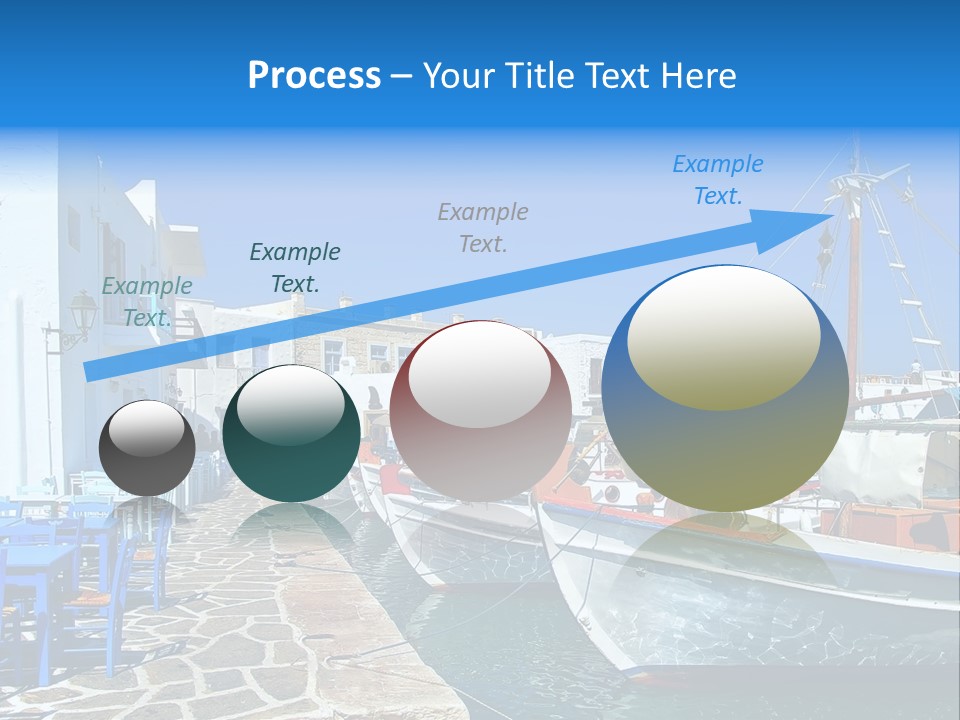 Sun Vacation Greece PowerPoint Template