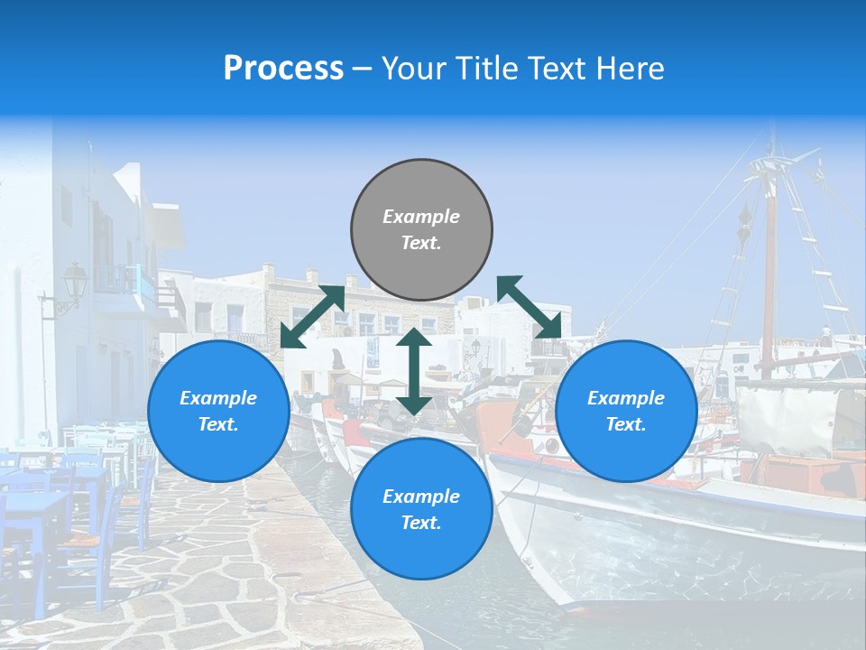 Sun Vacation Greece PowerPoint Template