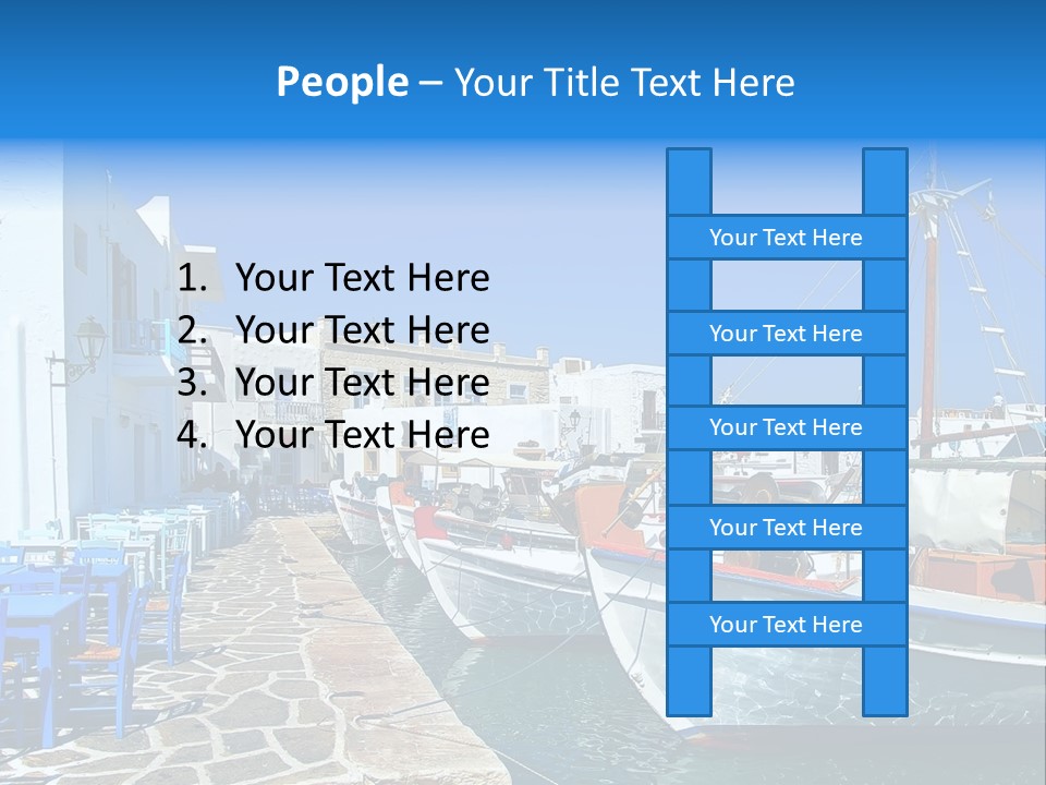 Sun Vacation Greece PowerPoint Template