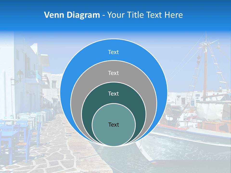 Sun Vacation Greece PowerPoint Template