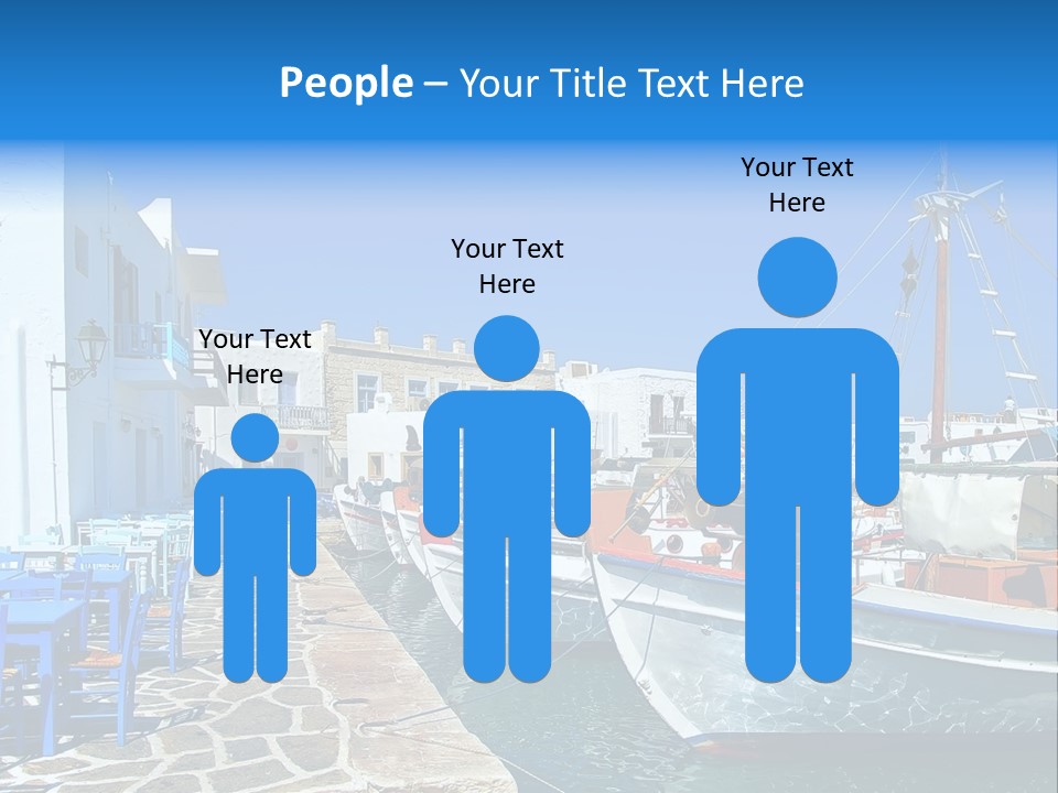 Sun Vacation Greece PowerPoint Template