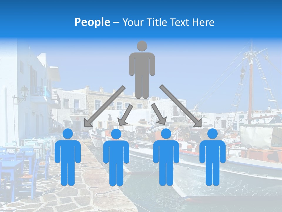 Sun Vacation Greece PowerPoint Template