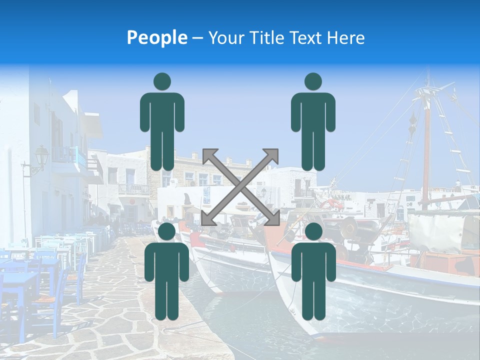 Sun Vacation Greece PowerPoint Template