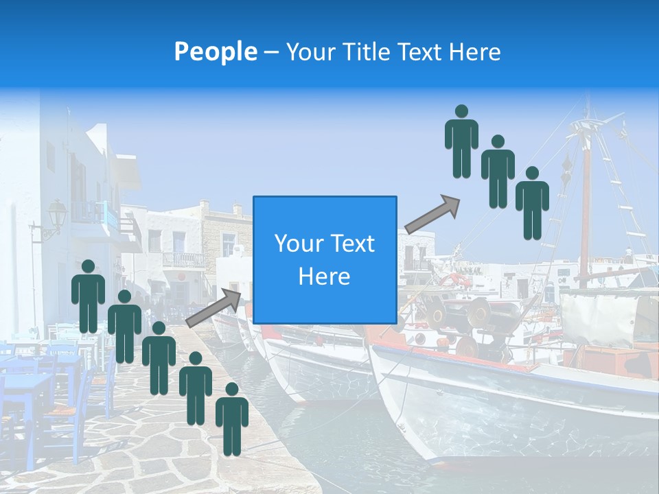 Sun Vacation Greece PowerPoint Template
