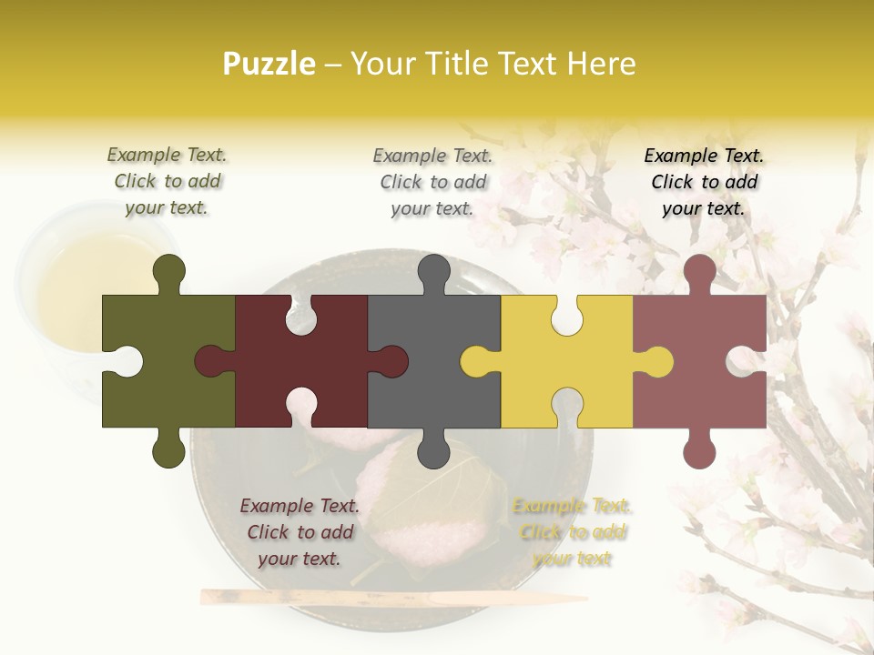 Sugary Meal Japan PowerPoint Template