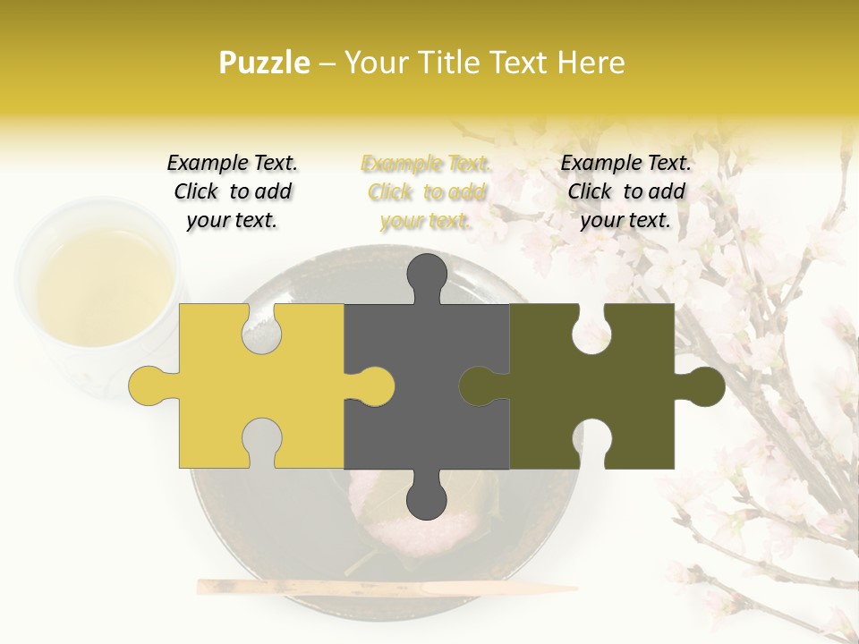 Sugary Meal Japan PowerPoint Template