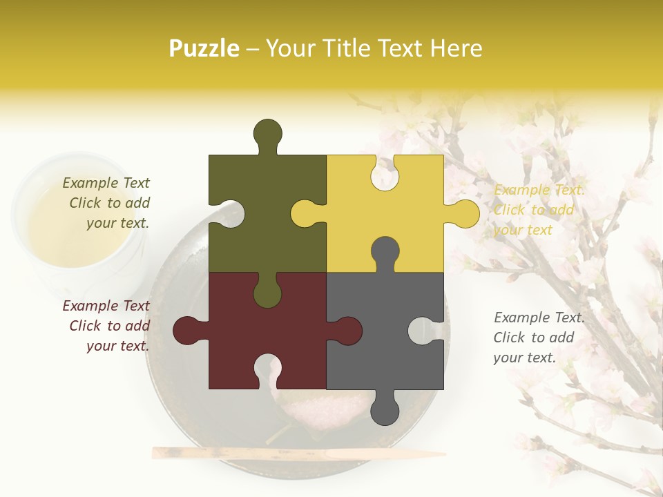 Sugary Meal Japan PowerPoint Template