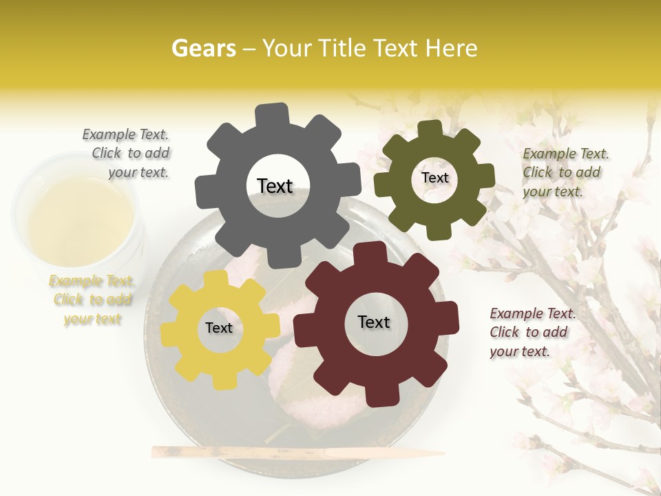 Sugary Meal Japan PowerPoint Template