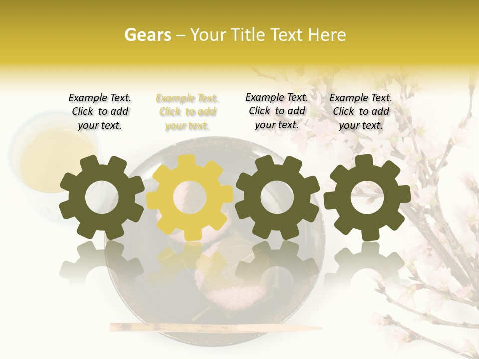 Sugary Meal Japan PowerPoint Template