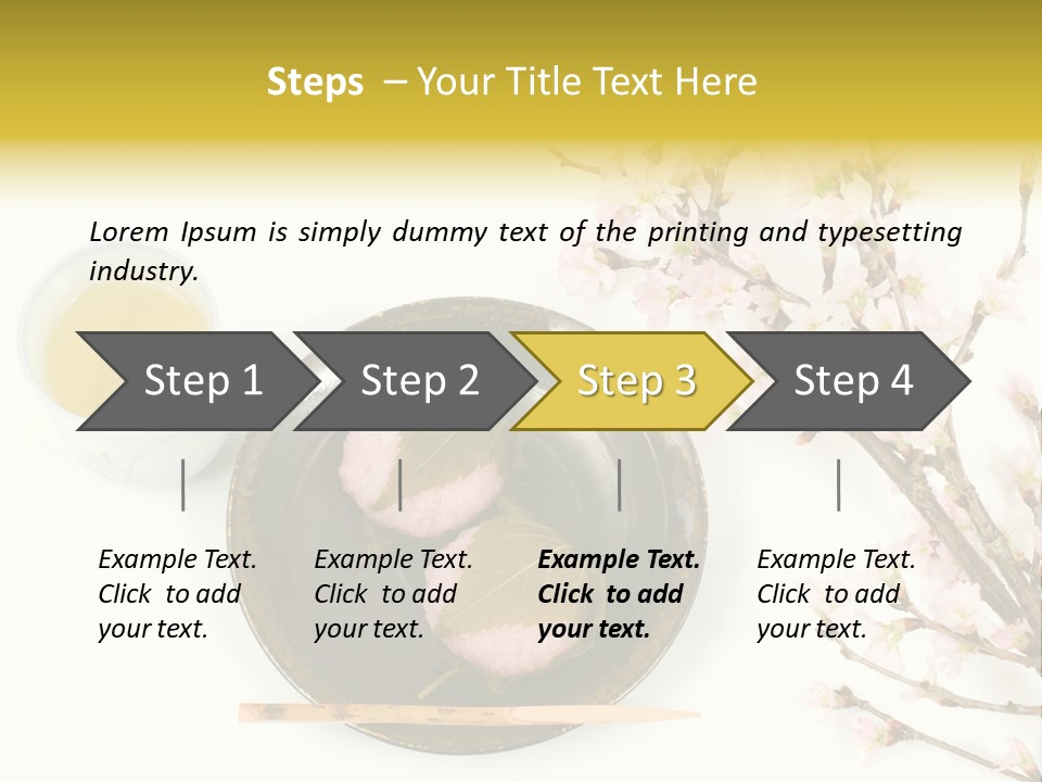 Sugary Meal Japan PowerPoint Template