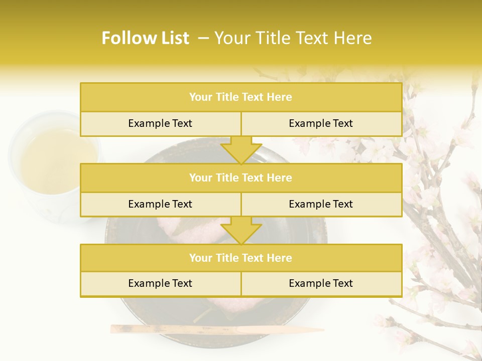 Sugary Meal Japan PowerPoint Template