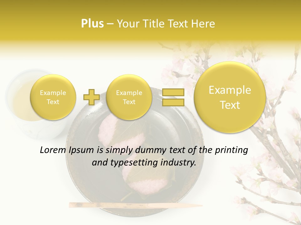 Sugary Meal Japan PowerPoint Template