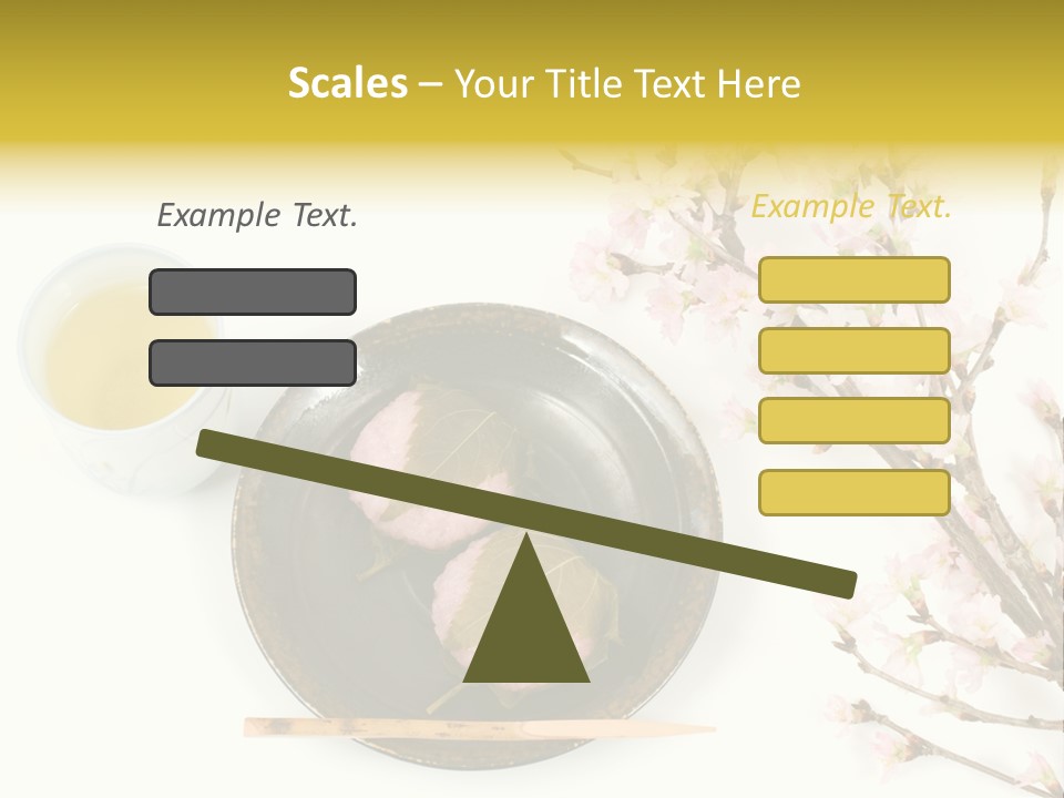 Sugary Meal Japan PowerPoint Template