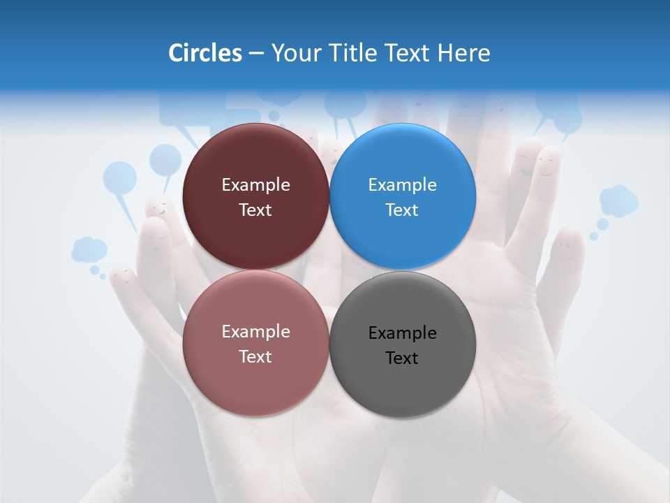 Friend United Creative PowerPoint Template