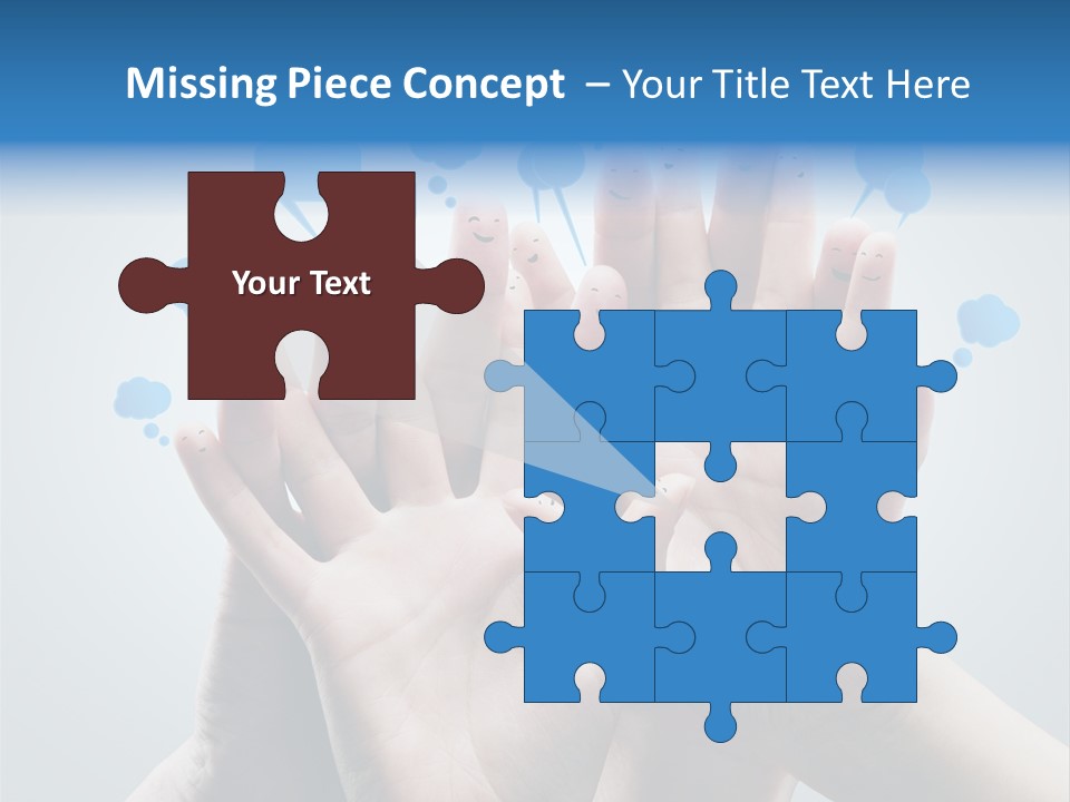 Friend United Creative PowerPoint Template