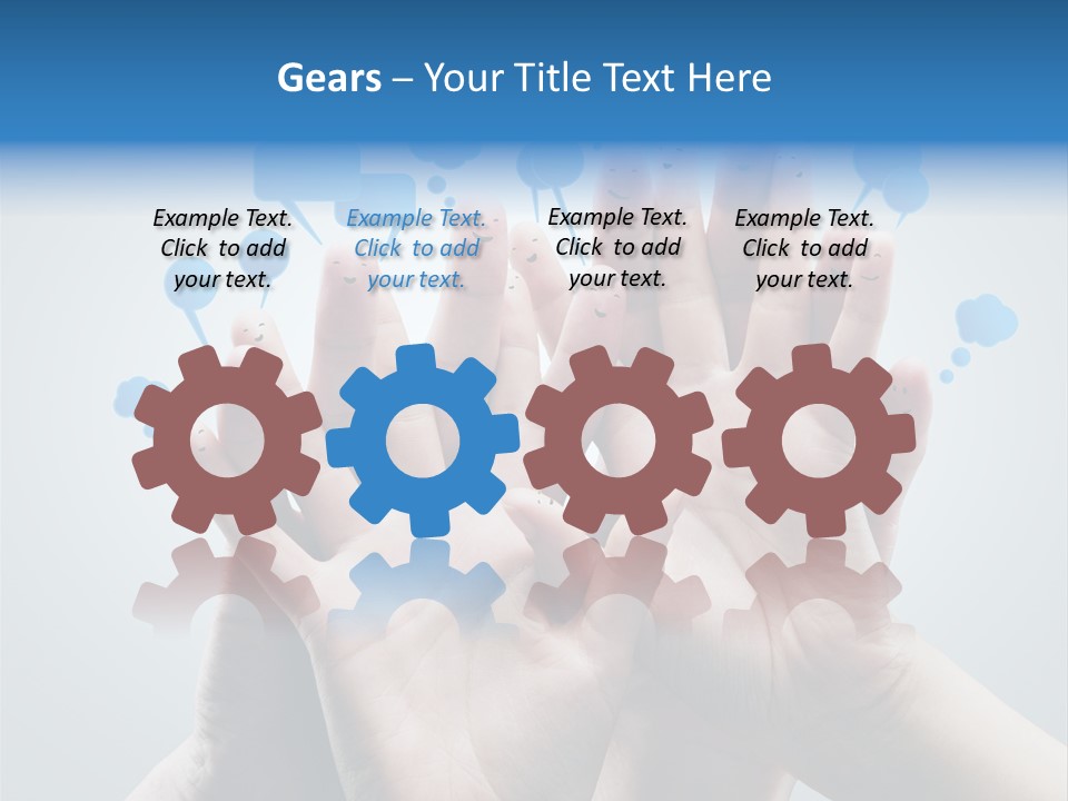 Friend United Creative PowerPoint Template