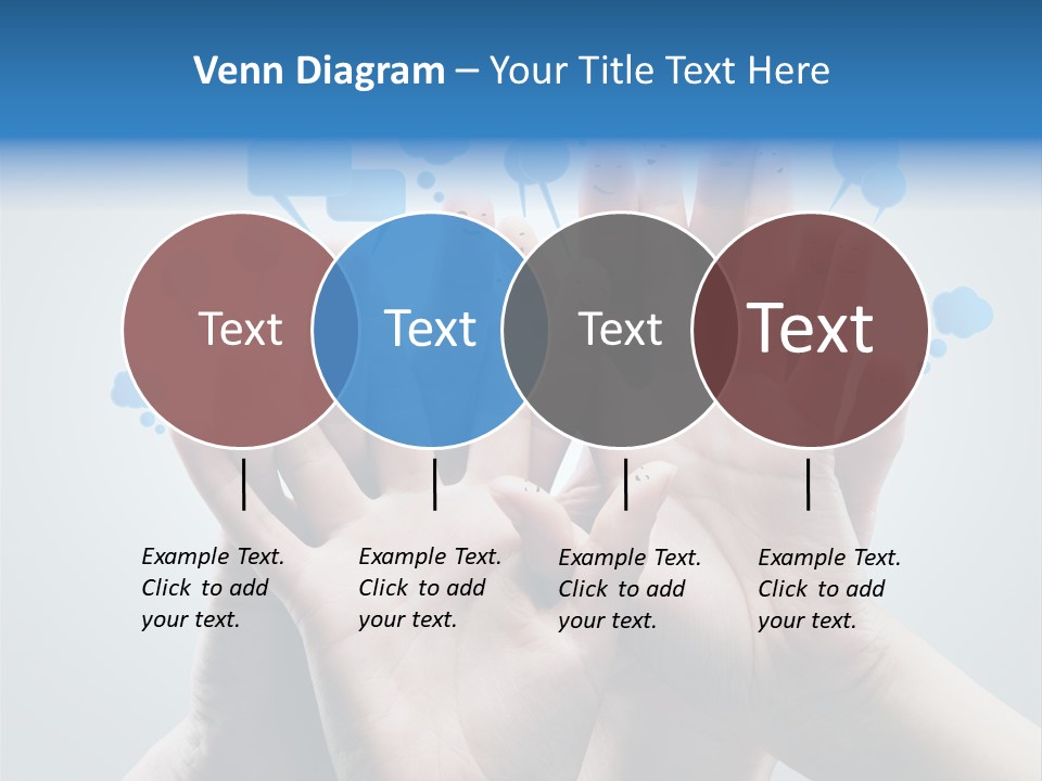 Friend United Creative PowerPoint Template