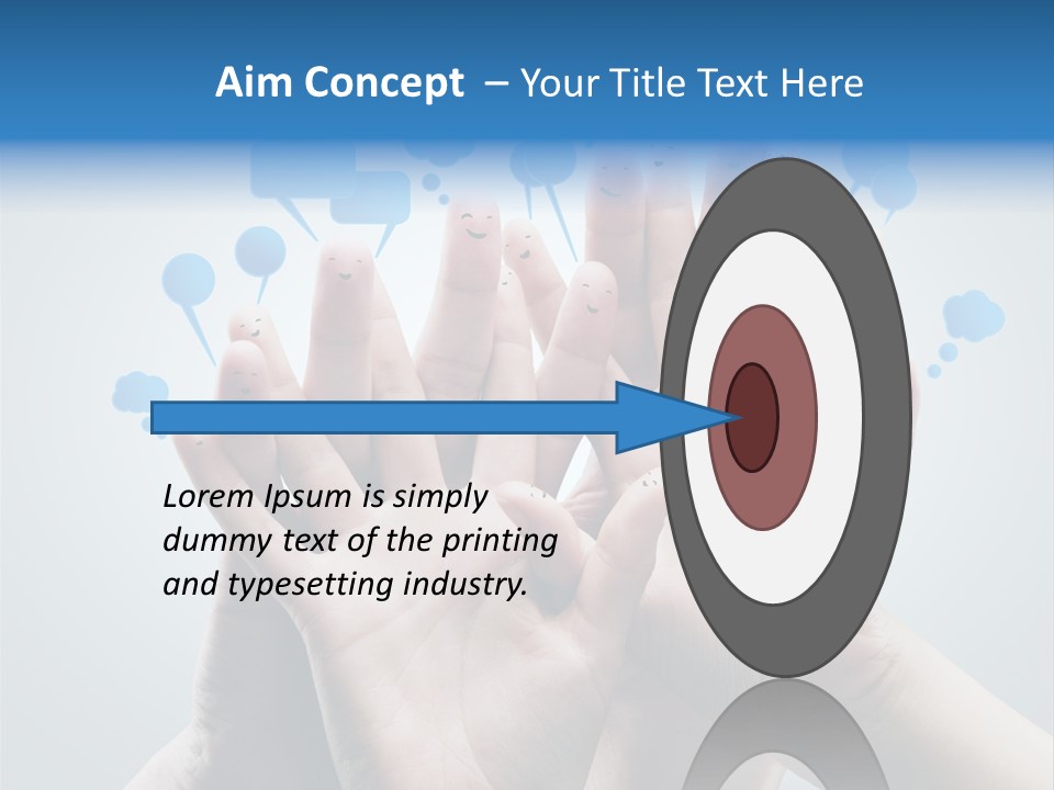 Friend United Creative PowerPoint Template