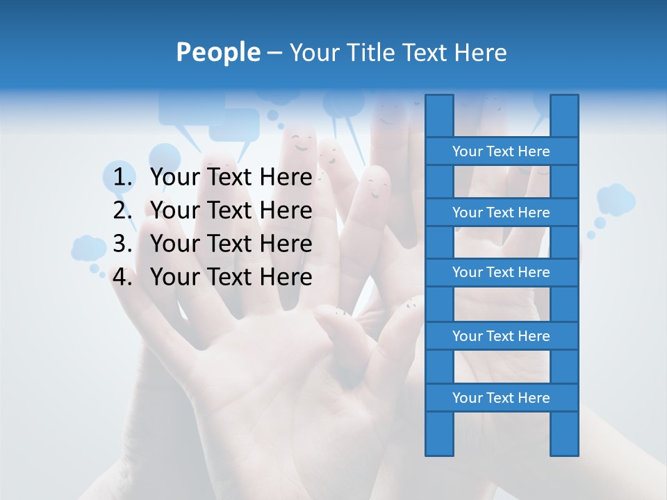 Friend United Creative PowerPoint Template