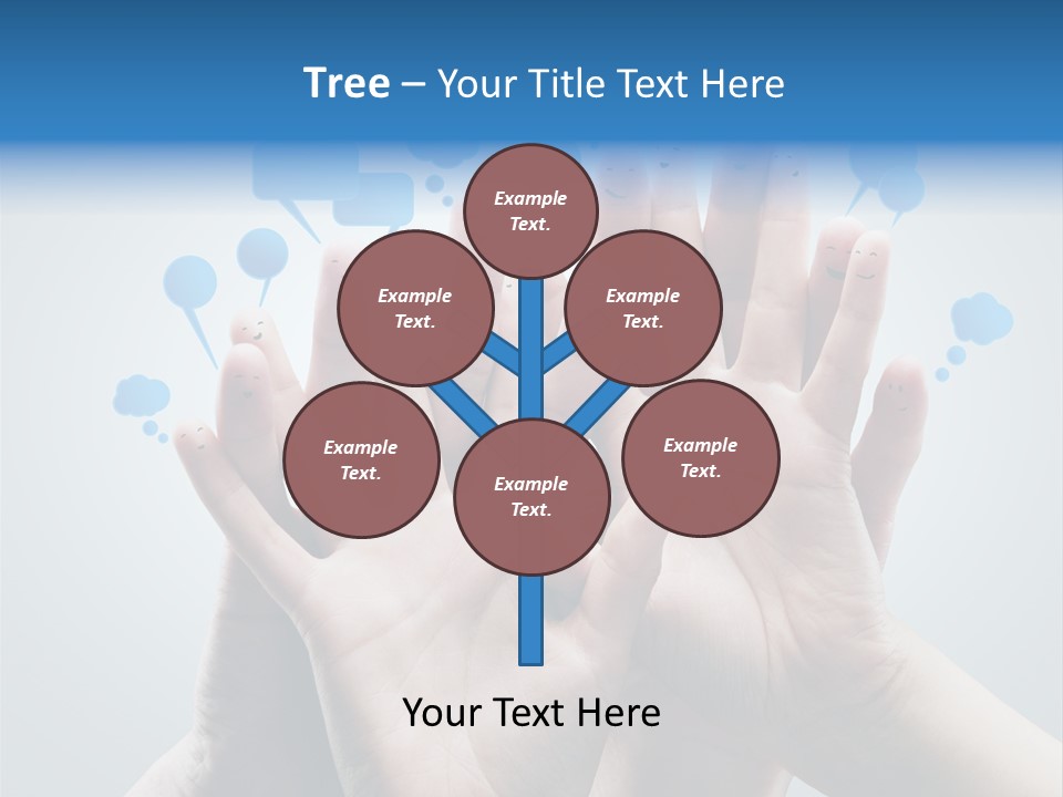 Friend United Creative PowerPoint Template