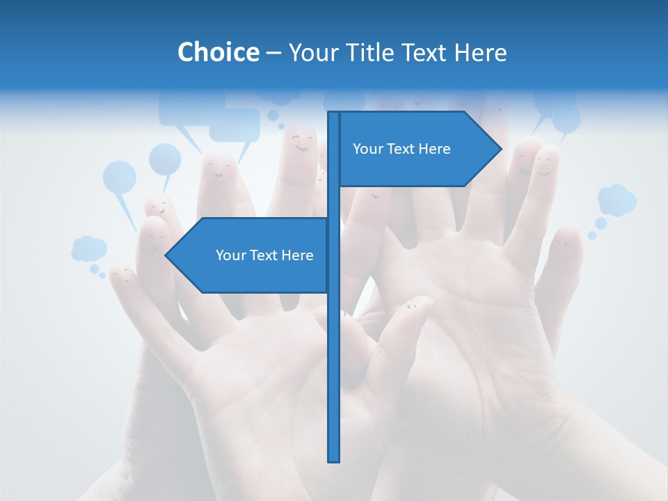 Friend United Creative PowerPoint Template