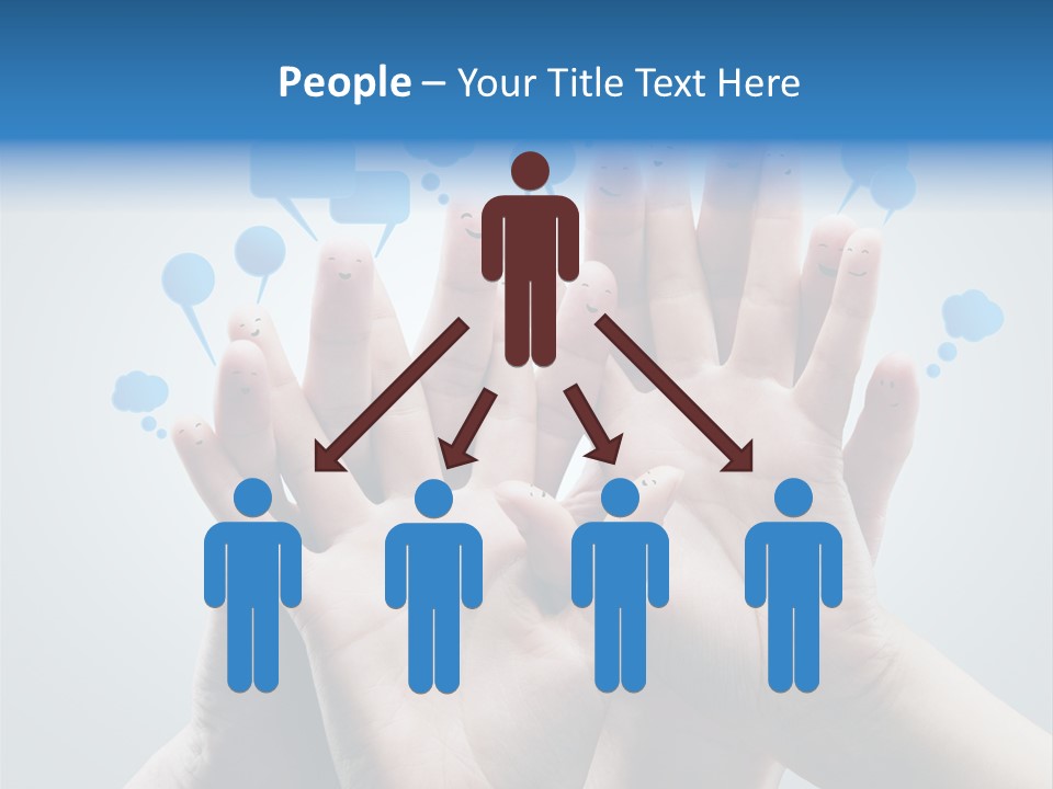 Friend United Creative PowerPoint Template