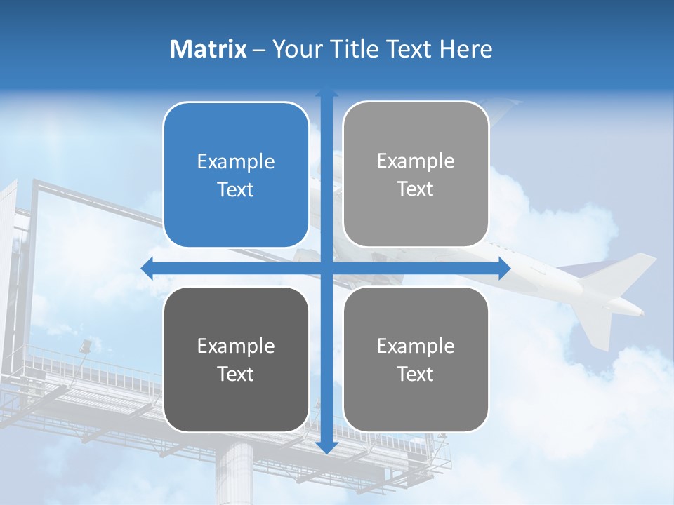 Yellow Blue Canvas PowerPoint Template