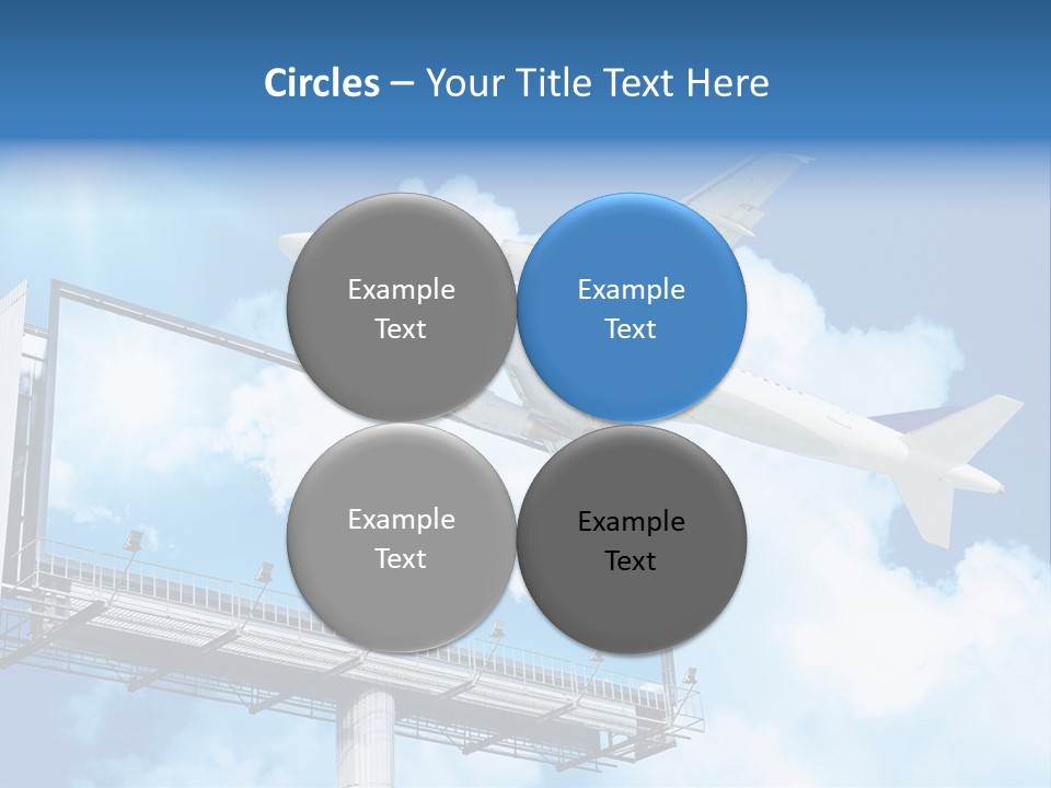 Yellow Blue Canvas PowerPoint Template