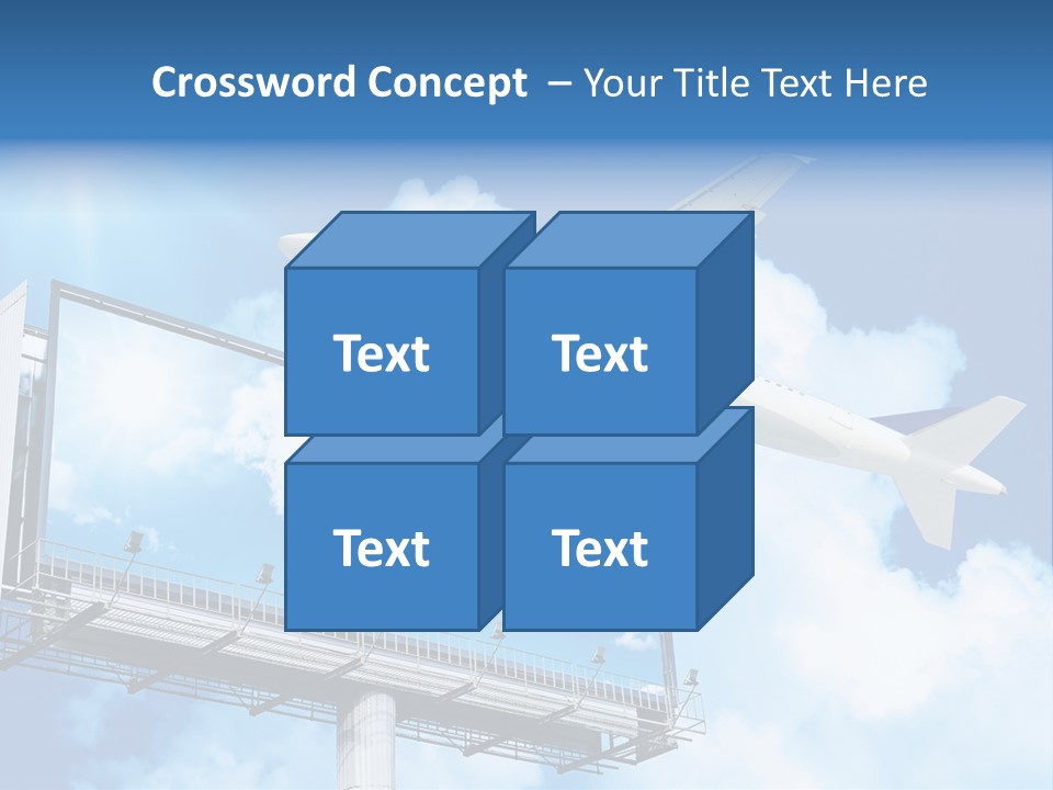 Yellow Blue Canvas PowerPoint Template