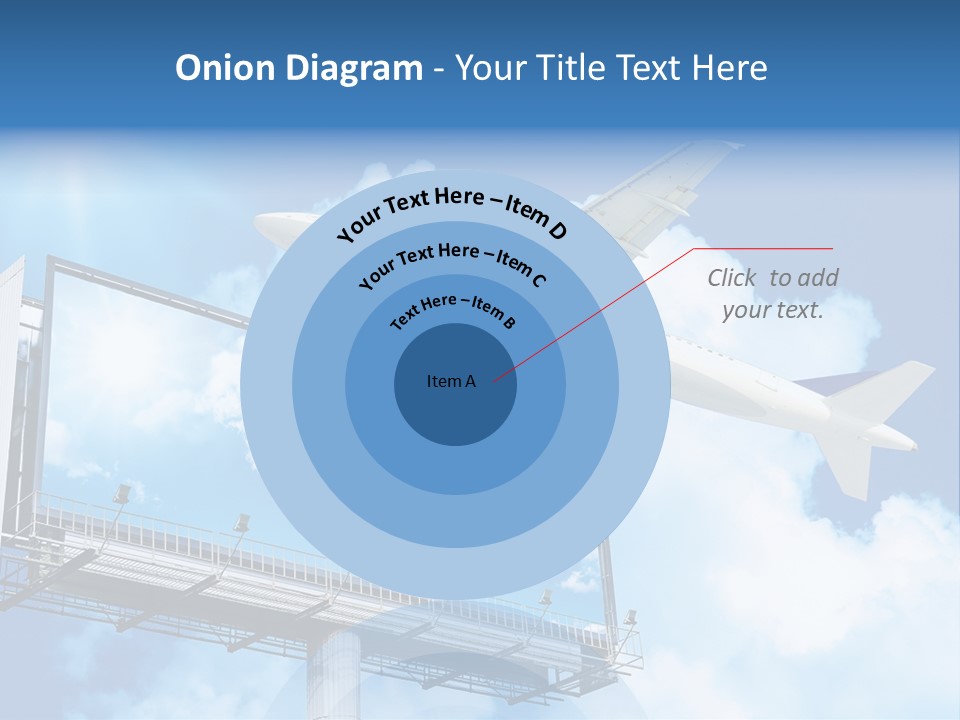 Yellow Blue Canvas PowerPoint Template