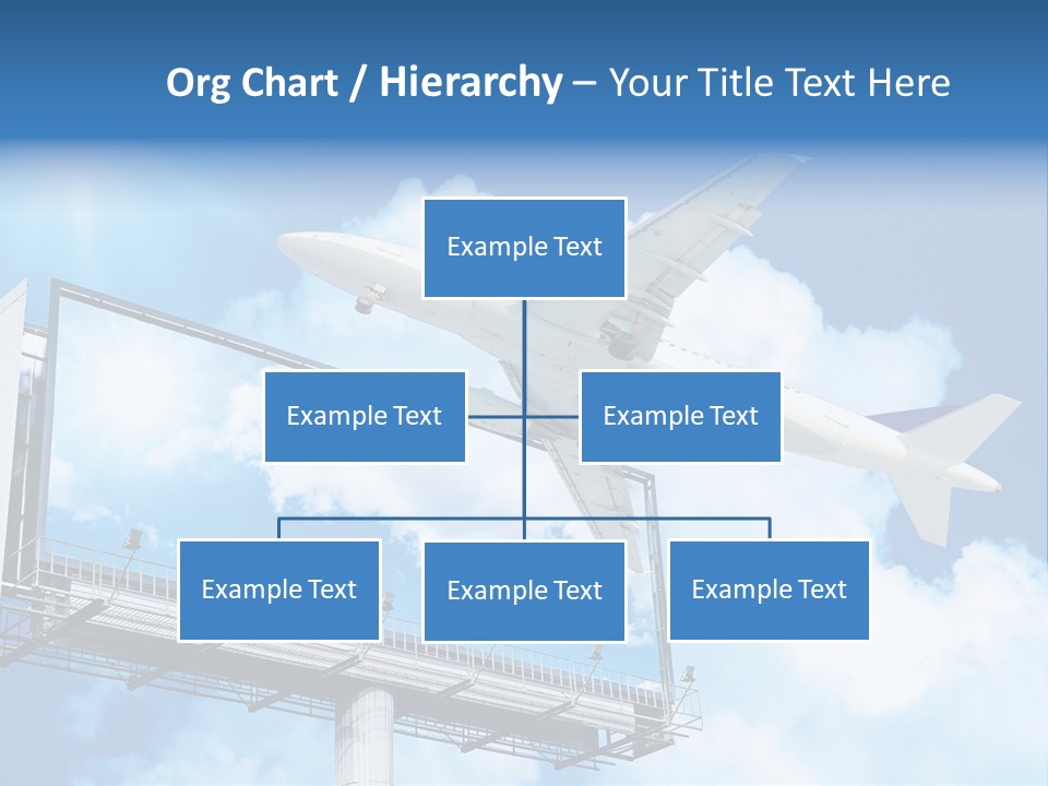 Yellow Blue Canvas PowerPoint Template