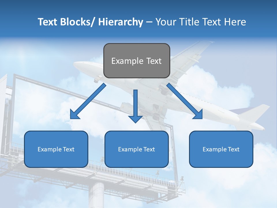 Yellow Blue Canvas PowerPoint Template