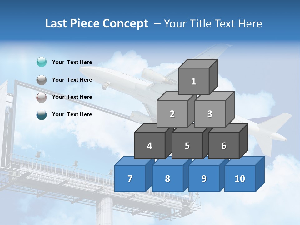 Yellow Blue Canvas PowerPoint Template