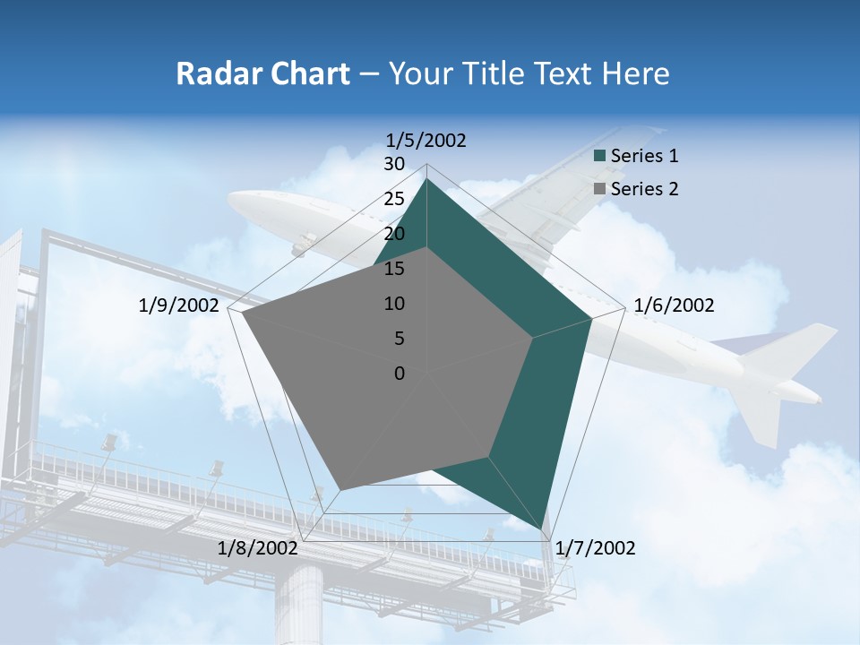 Yellow Blue Canvas PowerPoint Template