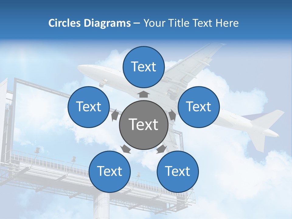 Yellow Blue Canvas PowerPoint Template