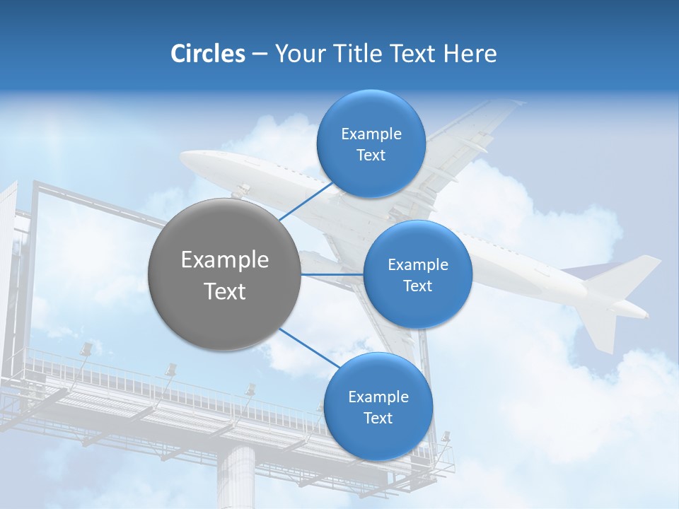 Yellow Blue Canvas PowerPoint Template