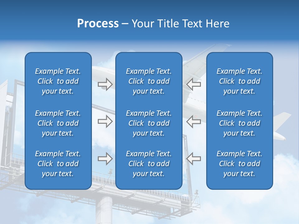 Yellow Blue Canvas PowerPoint Template