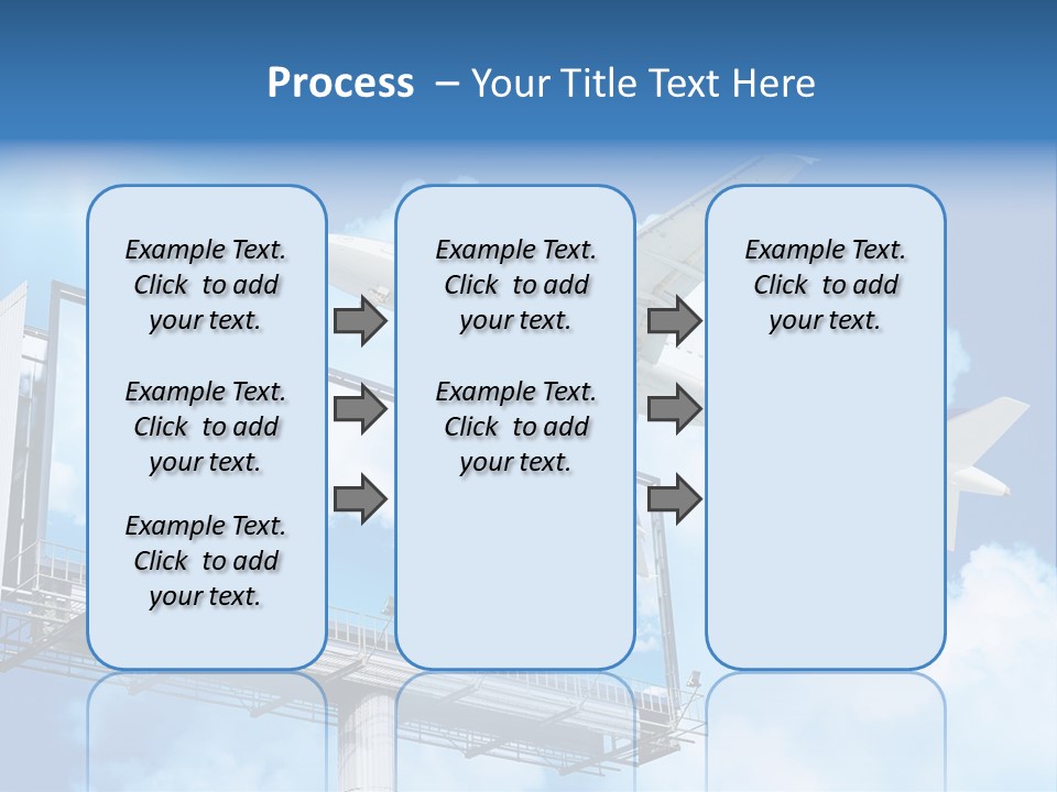 Yellow Blue Canvas PowerPoint Template