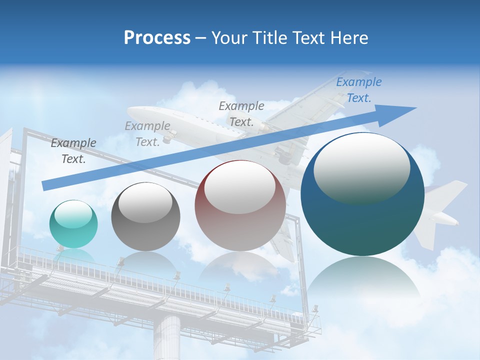 Yellow Blue Canvas PowerPoint Template