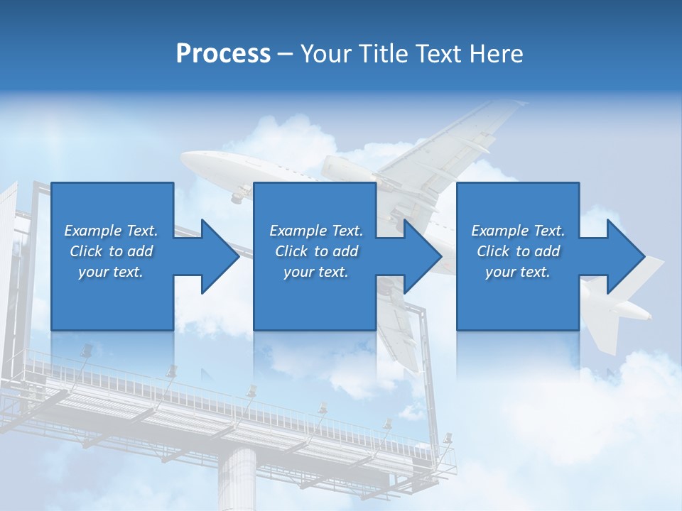 Yellow Blue Canvas PowerPoint Template