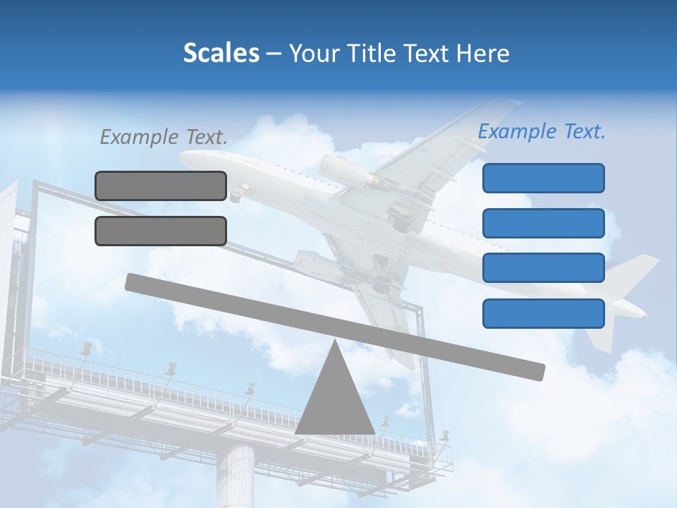 Yellow Blue Canvas PowerPoint Template