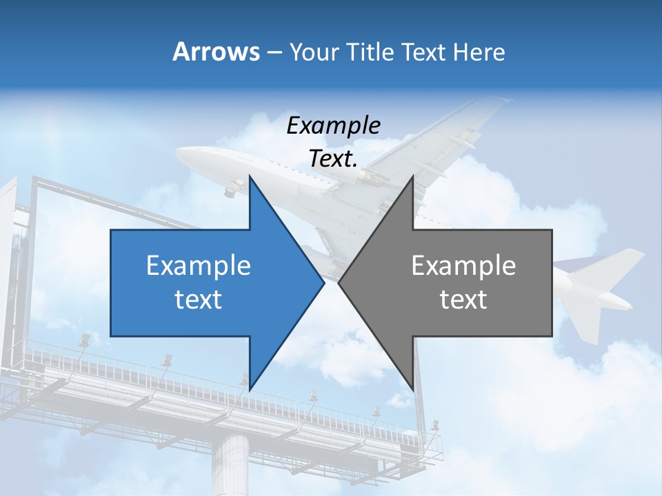 Yellow Blue Canvas PowerPoint Template