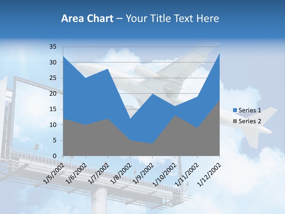 Yellow Blue Canvas PowerPoint Template