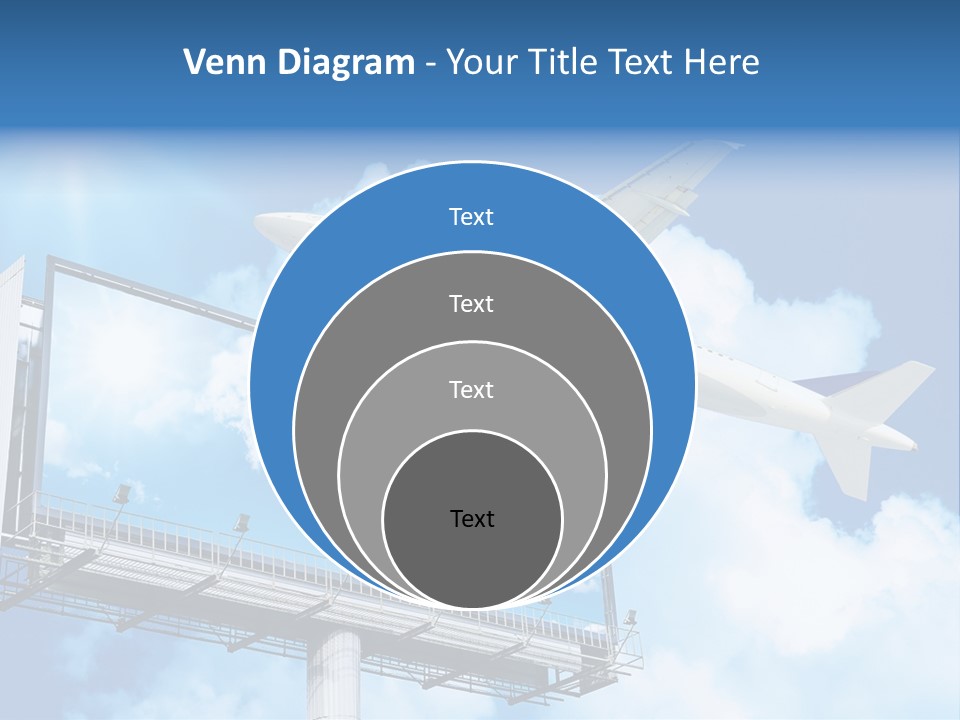 Yellow Blue Canvas PowerPoint Template